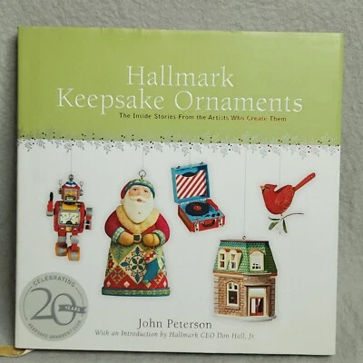 Hallmark Keepsake Ornaments 20th Anniversary Inside Stories Hardcover Foto 1 de 4