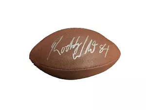Roddy White Signed Wilson NFL (Super Grip) Football JSA - Picture 1 of 2