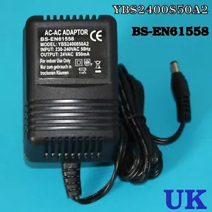 Adaptador AC-AC Original Original BS-EN61558 24VAC 850mA Modelo: YBS2400850A2 ¡NUEVO! - Imagen 1 de 1