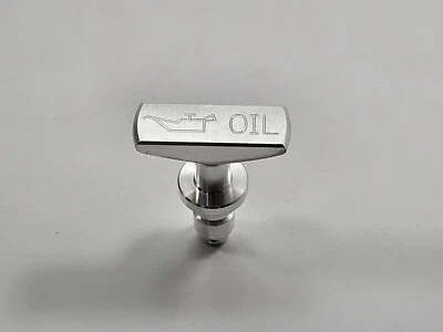 Se adapta a 99-15 FORD MUSTANG GT GT500 BILLET ACEITE VARILLA MANGO SOLO ALUMINIO SATINADO Foto 1 de 3