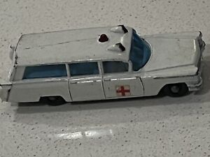 Vintage Lesney Matchbox series #54  Cadillac Ambulance