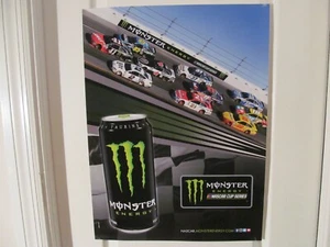 2018 MONSTER ENERGY NASCAR ON TRACK RACING POSTER NEU - Bild 1 von 7