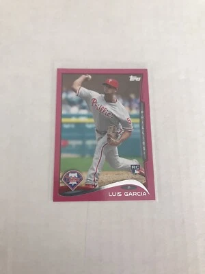 2014 Topps Luis Garcia Rookie Pink - 1 Of Only 50 - MINT-GEM MINT - Image 1 of 2