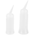  2 Pcs Bottle with Angled Tip for Hair Color Applicator Squeeze