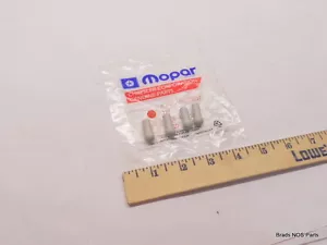 NOS MoPar 1967-1979 Plymouth Cuda Dodge Dart Chrysler SUNVISOR RUBBER TIPS FOUR - Picture 1 of 1