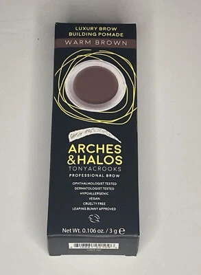 Arches & Halos Luxury Brow Building Pomade, Warm Brown - Image 1 of 4