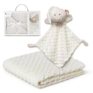 PD001-05 Manta Bebé con Doudou Bear Beige 0.72 kg - Imagen 1 de 10