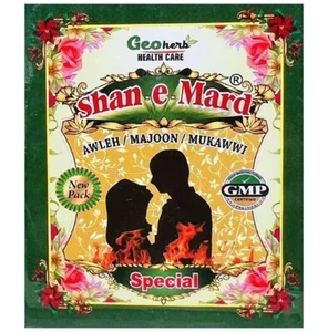 Shan E Mard Majoon Especial Geo Hierba 100% Herbal Unani Fórmula 125gm Nuevo Paquete - Imagen 1 de 1