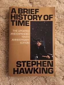 STEPHEN HAWKING A Brief History of Time Updated Tenth Anniversary Edition PB - Picture 1 of 8