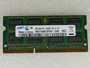 MODULE DE MÉMOIRE DDR3 SAMSUNG 2RX8 PC3-10600S-09-10-F2 1333 MHz MODULE DE MÉMOIRE DDR3 SODIMM (690)