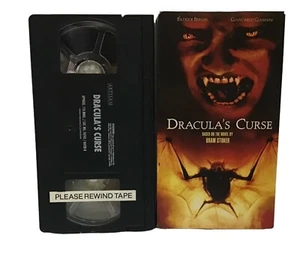 Dracula's Curse VHS Used Movie Patrick Bergin Horror Video Tape (A)  - Foto 1 di 3
