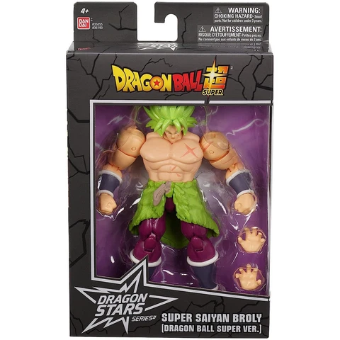 Dragonball Super Dragon Stars SSJ Broly Action Figure NEW Cover