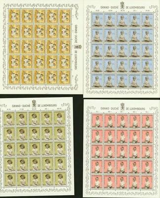 Luxembourg 1962-MNH stamps. Mi Nr.: 614/619. Little sheet of 25...(EB) MV-15850 - Image 1 of 4