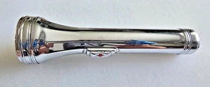 VINTAGE 1950er FULTON KWIK-LITE TASCHENLAMPE *FOR PARTS* KWIK LITE LIGHT 10" CHROM - Bild 1 von 14
