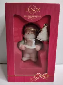 Ornamento Babbo Natale Lenox Sweet Celebration 10° Anniversario Edizione Speciale - Foto 1 di 9