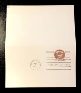 US SC #UX58 PAUL REVERE POSTAL CARD FDC $1.95 Free shipping - Picture 1 of 3