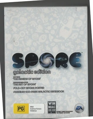 SPORE Galactic Edition (PC game) 2008 Original Small Box - Image 1 of 4