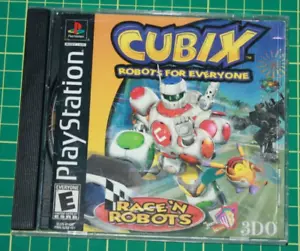 Sony PlayStation Game: Cubix Robots for Everyone Race'n Robots Tested - Picture 1 of 3