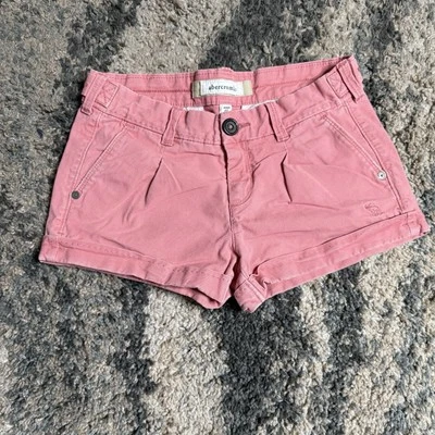 Pink Abercrombie & Fitch girls shorts size 12 stretch.  - Image 1 of 4