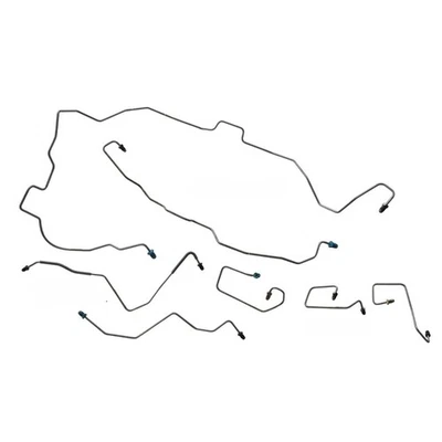 Комплект тормозной магистрали передние трубы 1997-02 Dodge Dakota 2wd нержавеющая сталь 7 шт. - Изображение 1 из 4