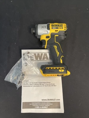 DeWalt DCF845B 20V MAX XR Brushless 1/4" Impact Driver 3-Speed - Image 1 of 4