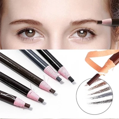 Eyebrow Pencil Microblading Outlining Marking Pen Brow Liner Peel- Off  - - Image 1 of 4