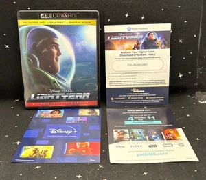 4K Ultra HD Blu-Ray Disney-Pixar "LightYear" 2022 PG - Foto 1 di 3
