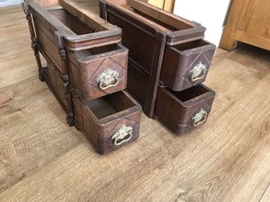 Antique Singer Treadle Sewing Machine Drawers - Picture 1 of 2