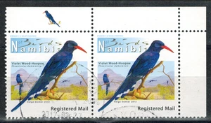 1 Briefmarkenpaar Namibia 1406 o Endemische Vögel Steppenbaumhopf # 292 - Foto 1 di 1