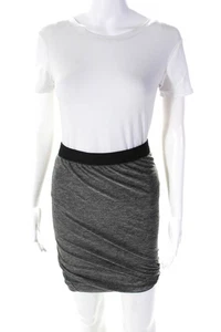 Helmut Lang Womens Stretch Knit Skirt Black Size Small - Picture 1 of 5