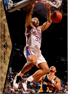 Clarence Weatherspoon 1994-95 Upper Deck SP #126 Philadelphia 76ers - Image 1 of 2