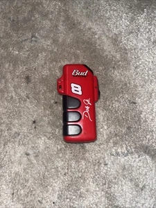 Dale Earnhardt Jr Cigarette Lighter Case Plastic Red 8 Budweiser - Picture 1 of 5