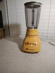 Vintage White- Westinghouse Yellow Blender Model WWBL10, Tested: Works Great.A06 - Picture 1 of 13