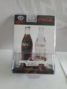 M2 Coca Cola A04 1973 Chevrolet Cheyenne 10 in White - Square Body Truck - Picture 1 of 7