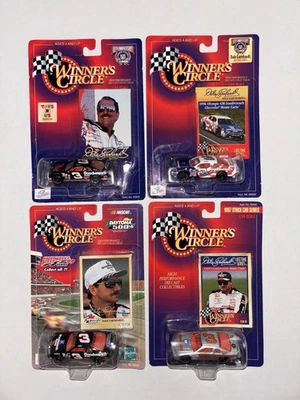 Lote de 4 autos Dale Earnhardt #3 Winner’s Circle - Paquete diecast NASCAR 1:64 - sellado Foto 1 de 4