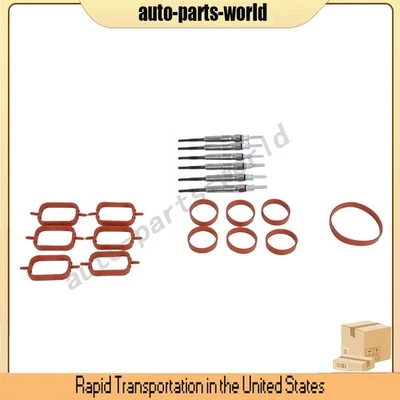 New Glow Plug Service Kit For BMW E90 335d E70 X5 xDrive35d 0250603009 - Imagem 1 de 4