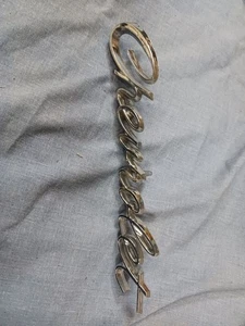 1968 1969 Chevy El Camino Tailgate Script Emblem Nameplate NOS  - Bild 1 von 4