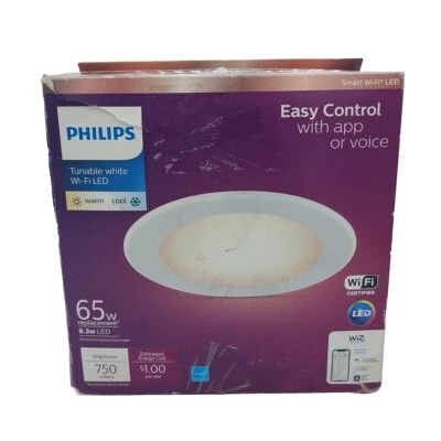 Philips Smart Wi-Fi LED Tunable White 65W, 750 Lumens, Recessed Downlight - Image 1 of 4