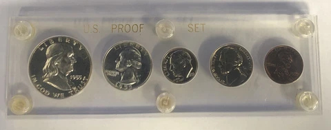 1955 US Proof Set #3 Cover