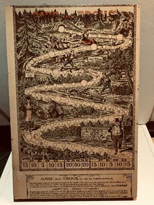 ANCIENNE BOITE DE JEUX GARE AUX TROUS - Imagen 1 de 9
