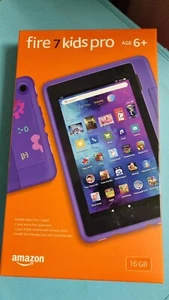 Amazon Fire 7 Kids Pro For Age 6+ With 16GB - 9th Generation - New Sealed Box - Picture 1 of 4