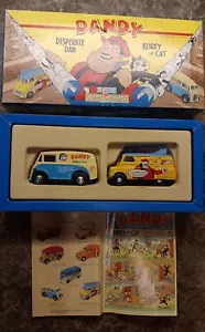 Corgi Dandy Desperate Dan & Korky The Cat Bedford Morris Vans Limited Edition - Picture 1 of 13