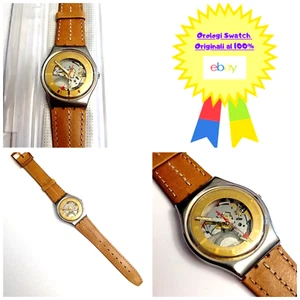 Swatch Gent Golden Sphere GX102 1988 Vintage Orologio da polso Anni 90 Quarzo - Imagen 1 de 10