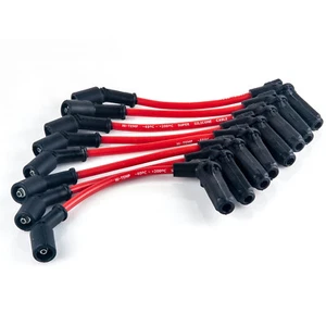 8.5mm Ignition Spark Plug Wires For CHEVY/GMC 99-06 LS1 VORTEC 4.8 5.3L 6.0L Red - Picture 1 of 4