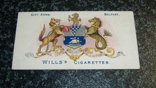 Wills - Borough Arms (Scroll Back) 1903 Unnumbered - Belfast City Arms