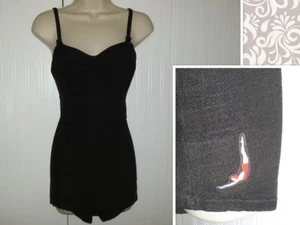 Antique Bathing Suit Vintage "JANTZEN" Flapper Swimsuit c1930s 1940s Swimwear - Picture 1 of 10