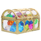 Fake Gems Crystal Box Treasure Chest Game Pulcera Acrylic