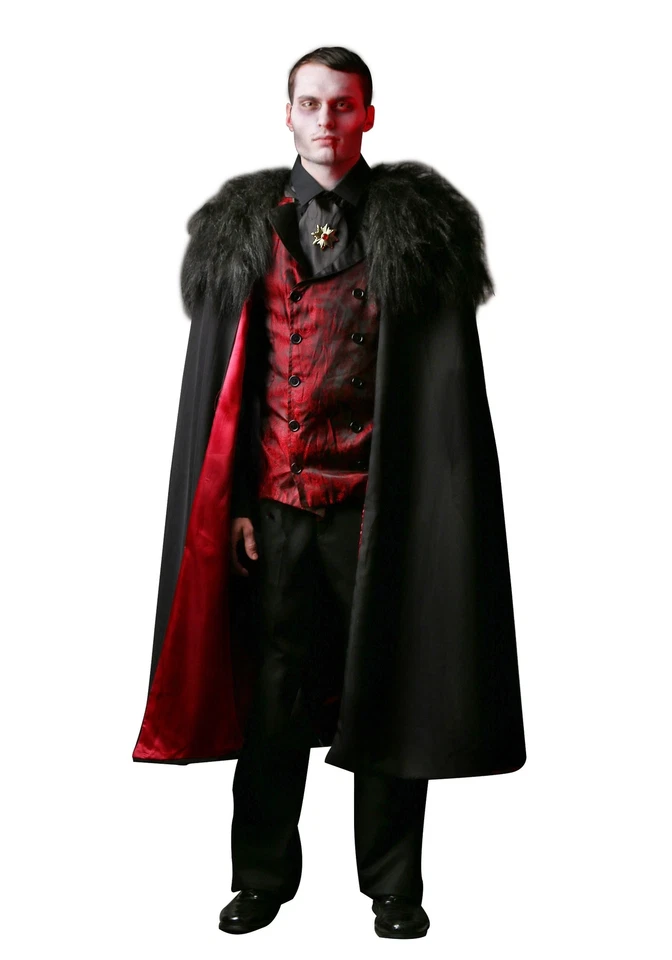 Adult Deluxe Men's Vampire Costume - Image 1 of 1