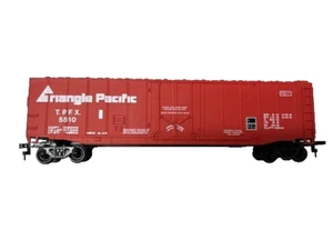 Bachman HO Scale Triangle Pacific Hi-cube Box Car Train - Picture 1 of 6