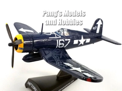Vought F4U Corsair VF-84 "Wolf Gang" Marina de los Estados Unidos - Modelo de metal fundido a presión escala 1/100 Foto 1 de 4